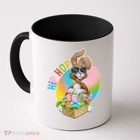 Easter Hip Hop Bunny Coffee Mug thumb 0