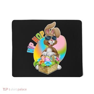 Easter Hip Hop Bunny Mousepad