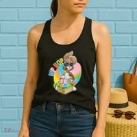 Easter Hip Hop Bunny Women's Tank Top thumb 2