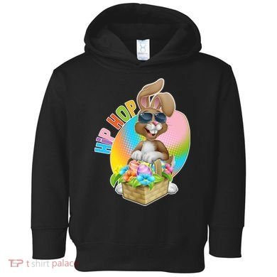 Easter Hip Hop Bunny Toddler Hoodie