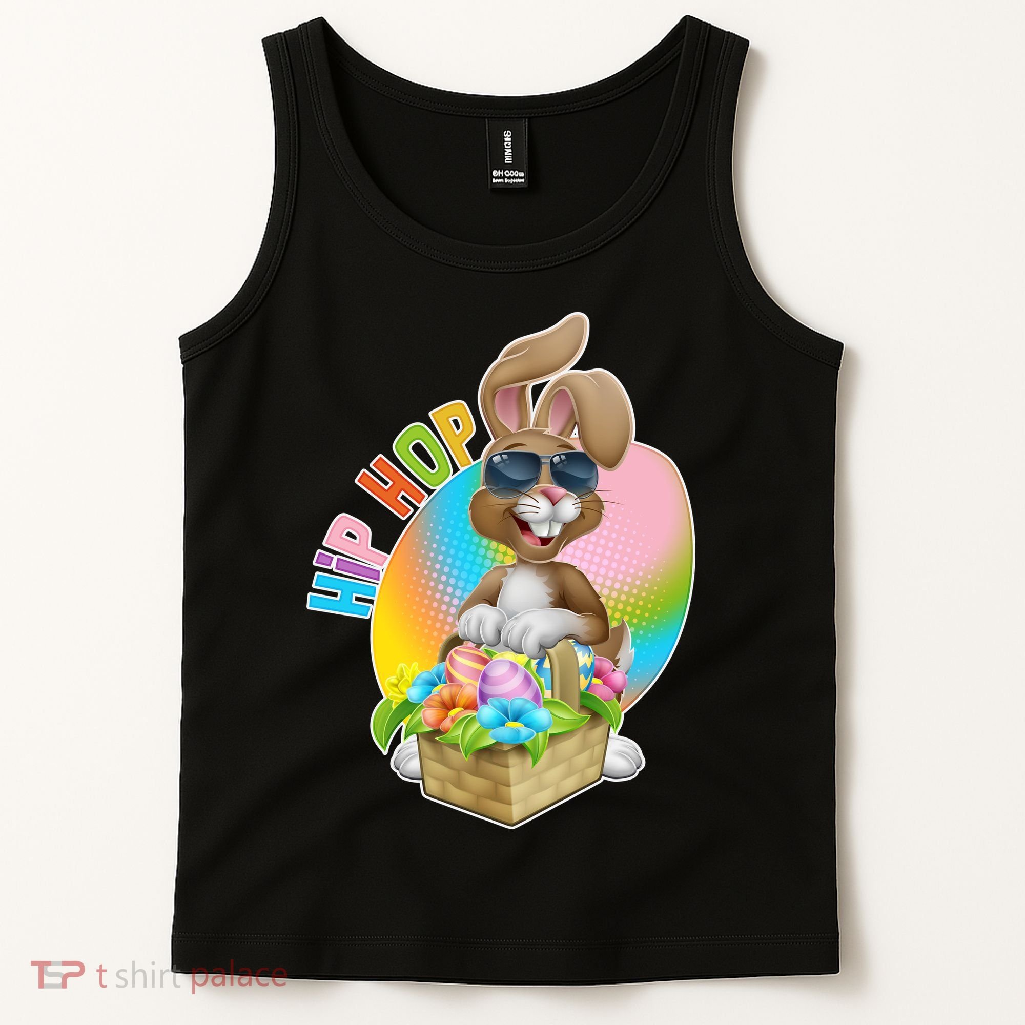 Easter Hip Hop Bunny Tank Top