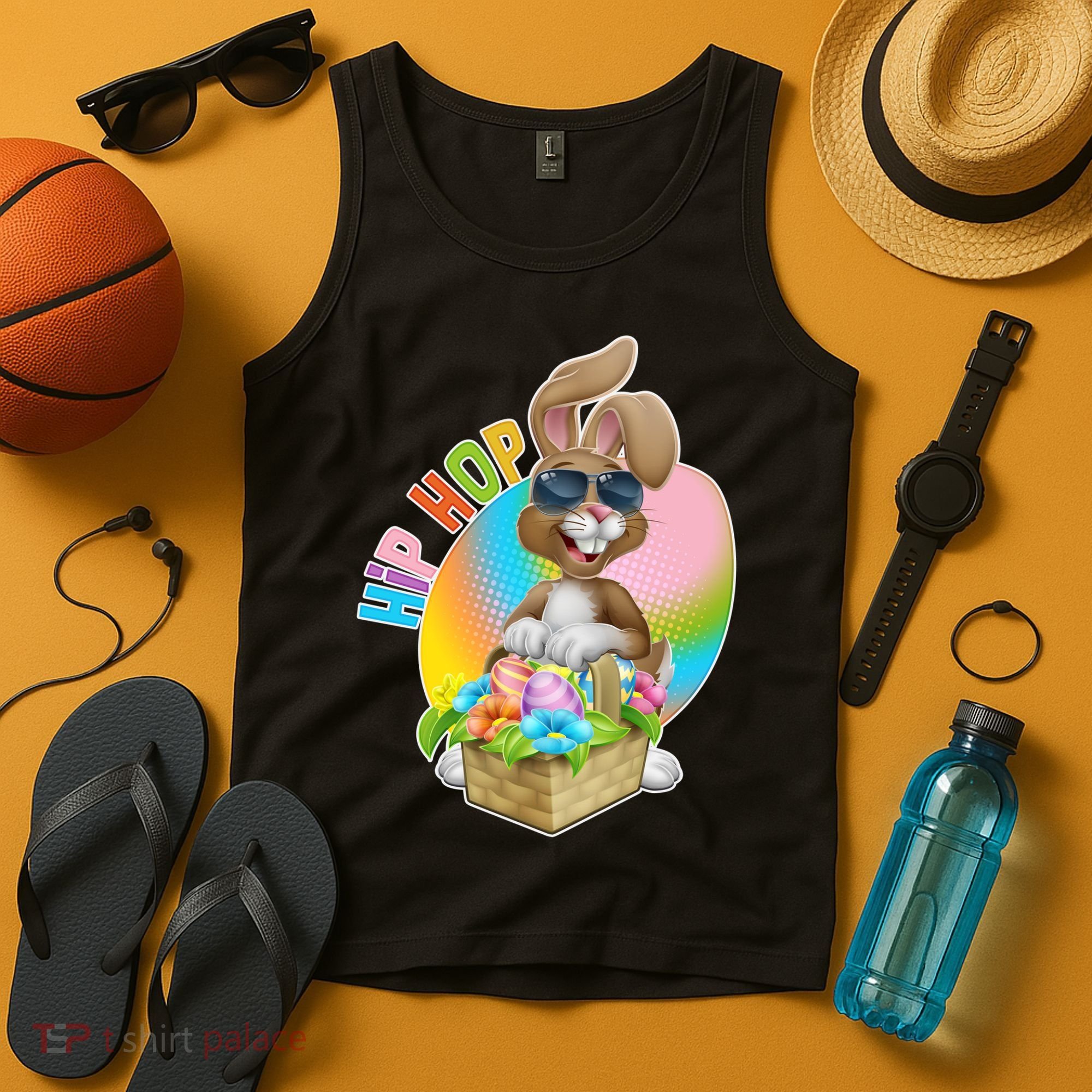 Easter Hip Hop Bunny Tank Top