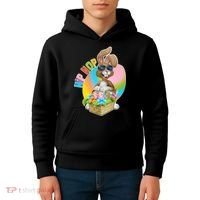 Easter Hip Hop Bunny Kids Hoodie thumb 4