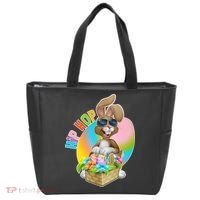 Easter Hip Hop Bunny Tote Bag thumb 0
