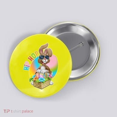 Easter Hip Hop Bunny Button