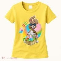 Easter Hip Hop Bunny Women's T-Shirt thumb 0