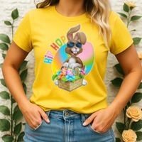 Easter Hip Hop Bunny Women's T-Shirt thumb 2