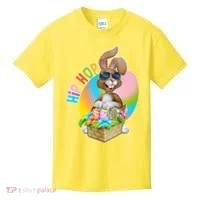 Easter Hip Hop Bunny Kids T-Shirt thumb 0
