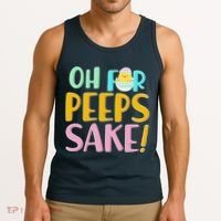 Easter Oh For Peeps Sake Tank Top thumb 3