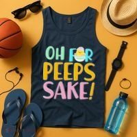 Easter Oh For Peeps Sake Tank Top thumb 4