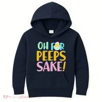 Easter Oh For Peeps Sake Kids Hoodie thumb 0