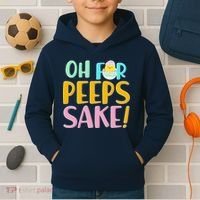 Easter Oh For Peeps Sake Kids Hoodie thumb 2