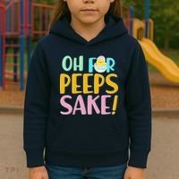 Easter Oh For Peeps Sake Kids Hoodie thumb 3