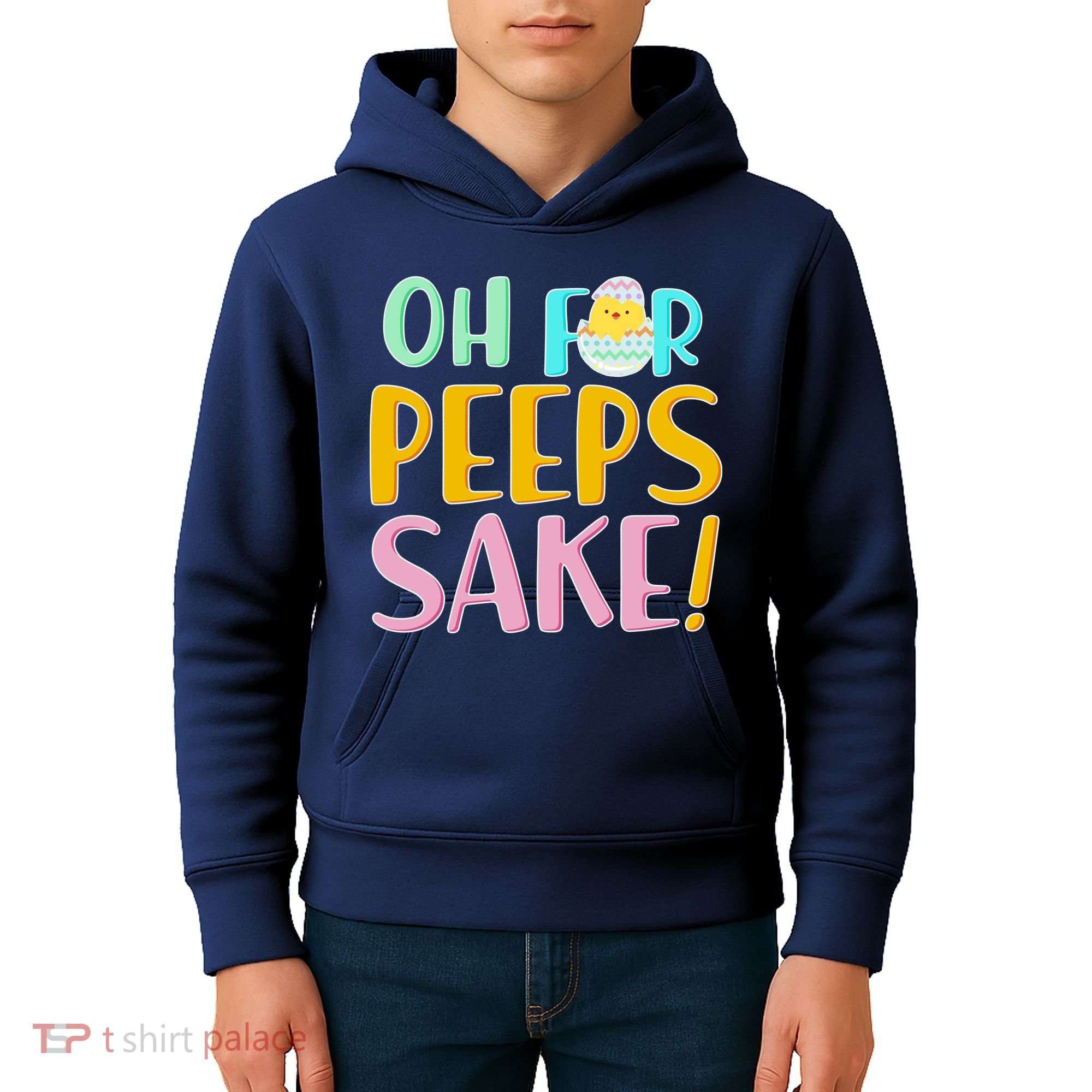 Easter Oh For Peeps Sake Kids Hoodie