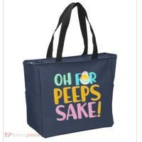 Easter Oh For Peeps Sake Tote Bag thumb 2
