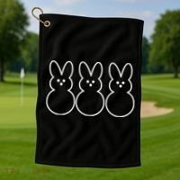 Easter Peeps Golf Towel thumb 1