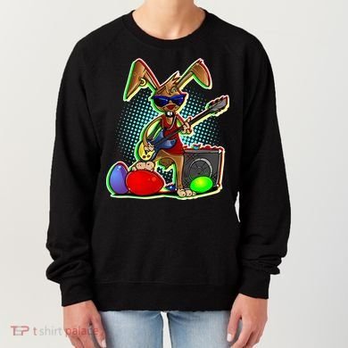Easter Rock Bunny Women's Sweatshirt