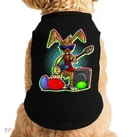 Easter Rock Bunny Doggie Tank thumb 0