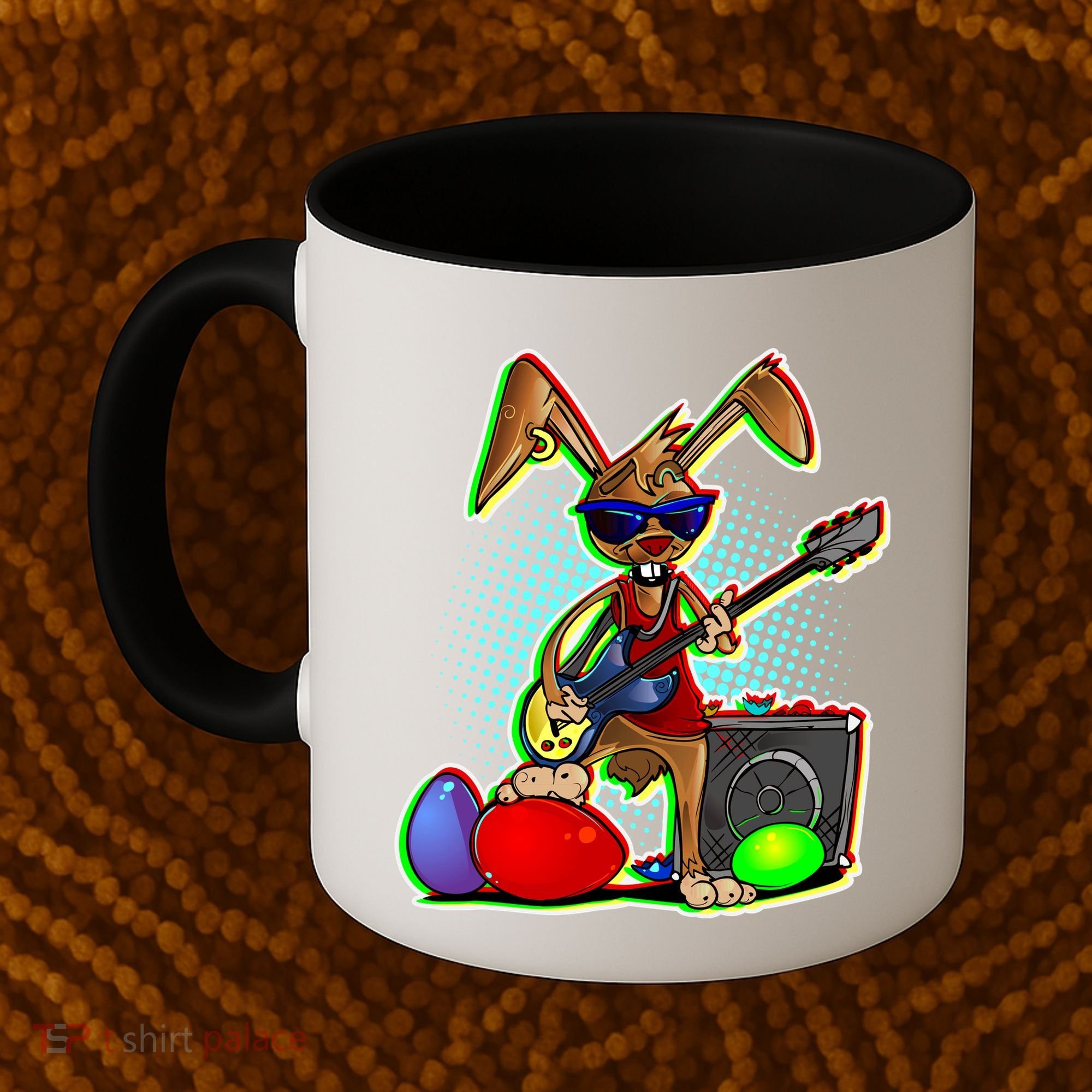 Easter Rock Bunny Coffee Mug