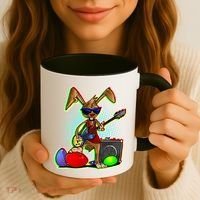 Easter Rock Bunny Coffee Mug thumb 3