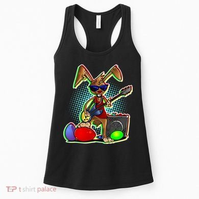Easter Rock Bunny Women's Tank Top