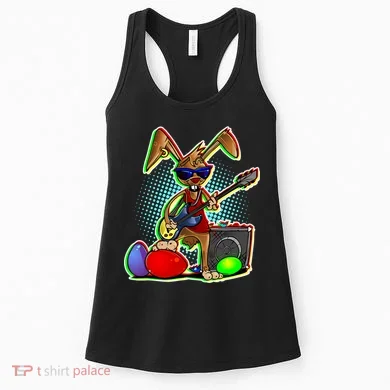 Easter Rock Bunny Women's Tank Top