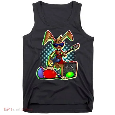 Easter Rock Bunny Tank Top