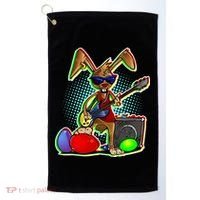 Easter Rock Bunny Golf Towel thumb 0