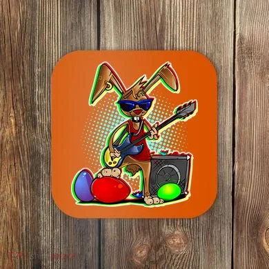 Easter Rock Bunny Coaster