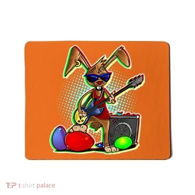 Easter Rock Bunny Mousepad