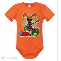 Easter Rock Bunny Baby Bodysuit thumb 0