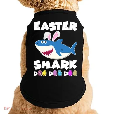 Easter Shark Doo Doo Doo Doggie Tank