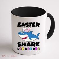Easter Shark Doo Doo Doo Coffee Mug thumb 1