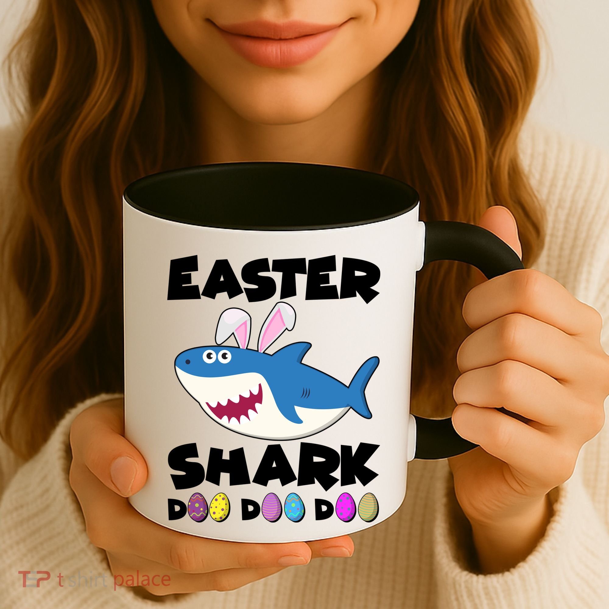 Easter Shark Doo Doo Doo Coffee Mug