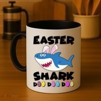 Easter Shark Doo Doo Doo Coffee Mug thumb 4
