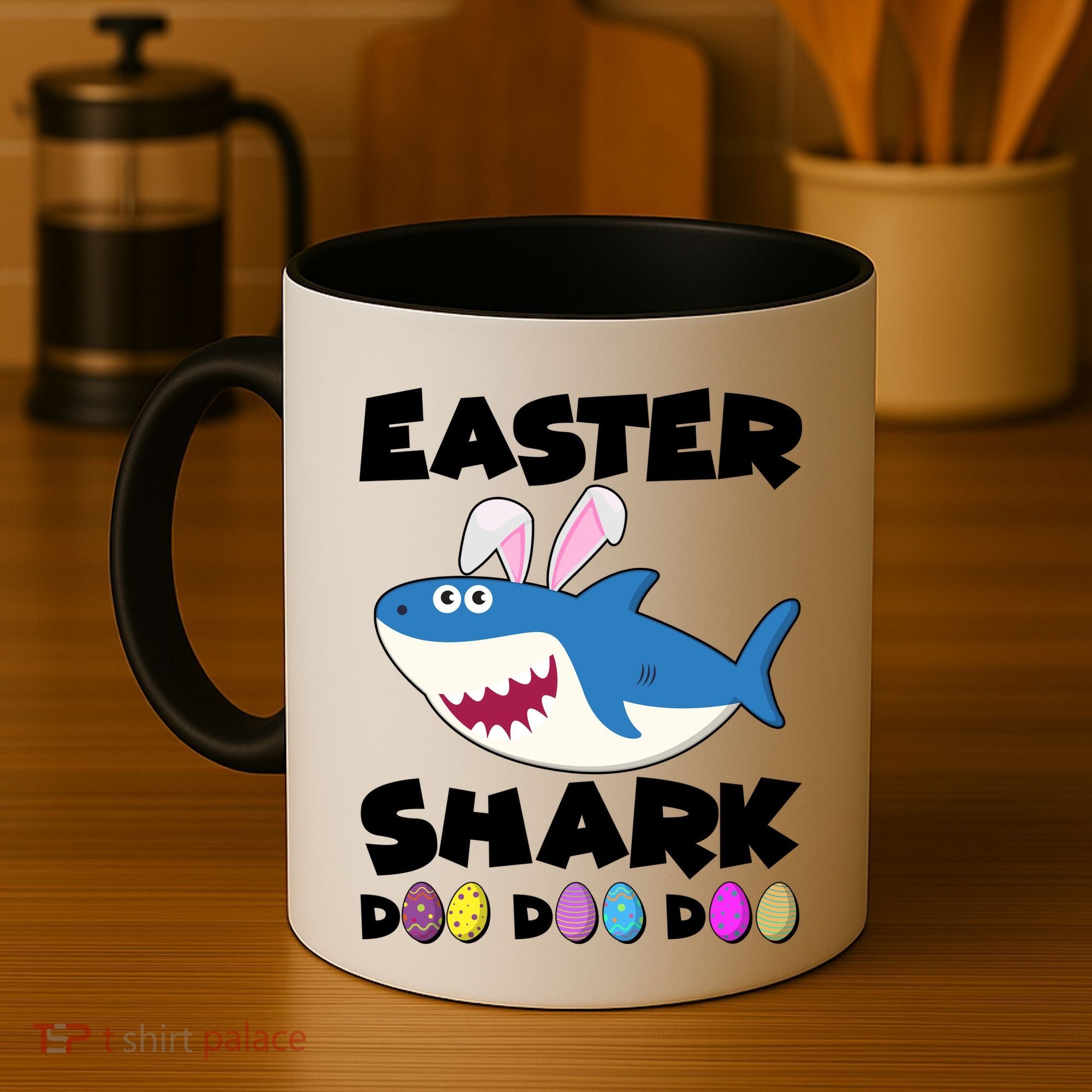 Easter Shark Doo Doo Doo Coffee Mug