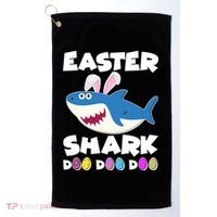 Easter Shark Doo Doo Doo Golf Towel thumb 0