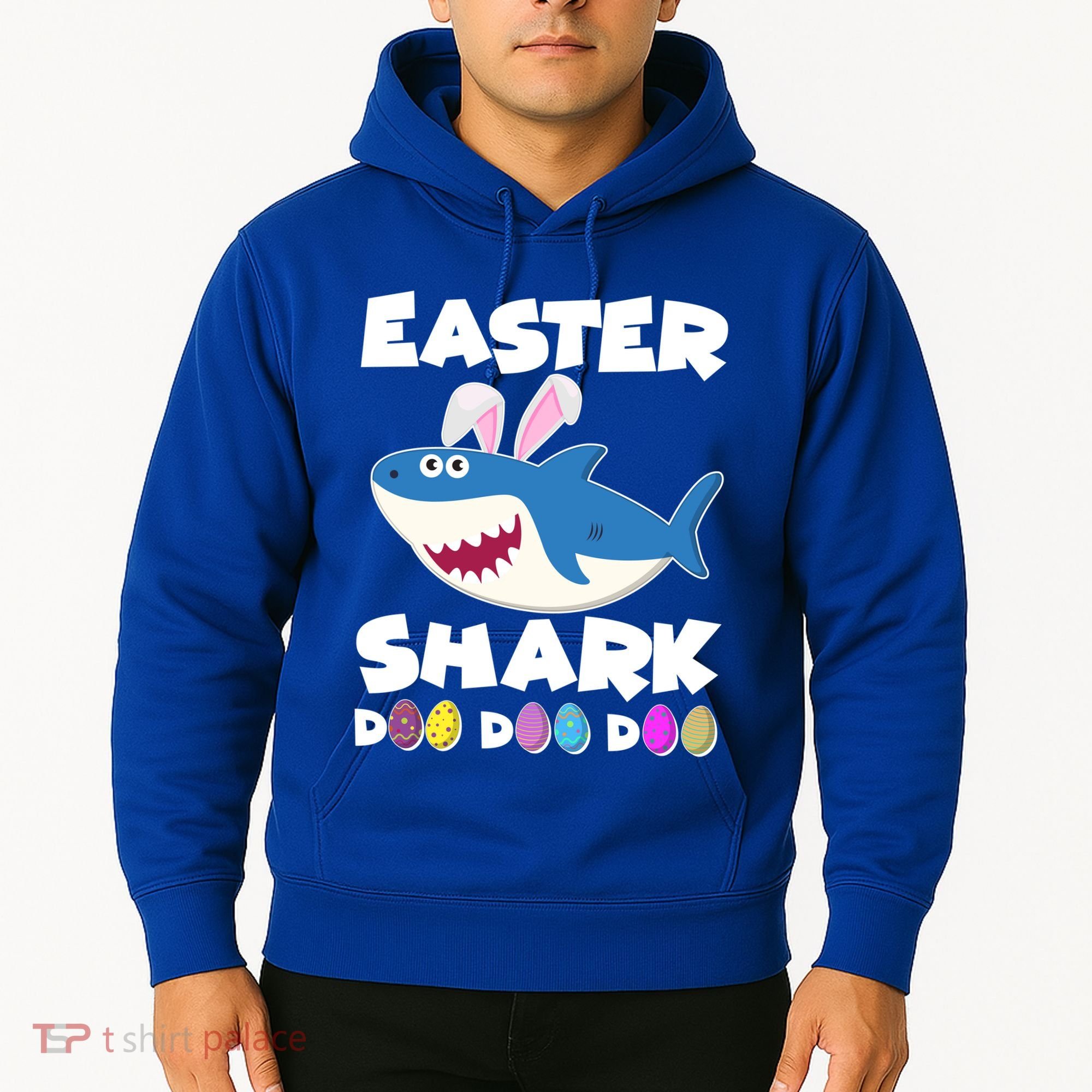 Easter Shark Doo Doo Doo Hoodie