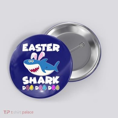 Easter Shark Doo Doo Doo Button