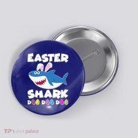 Easter Shark Doo Doo Doo Button thumb 0