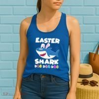 Easter Shark Doo Doo Doo Women's Tank Top thumb 2