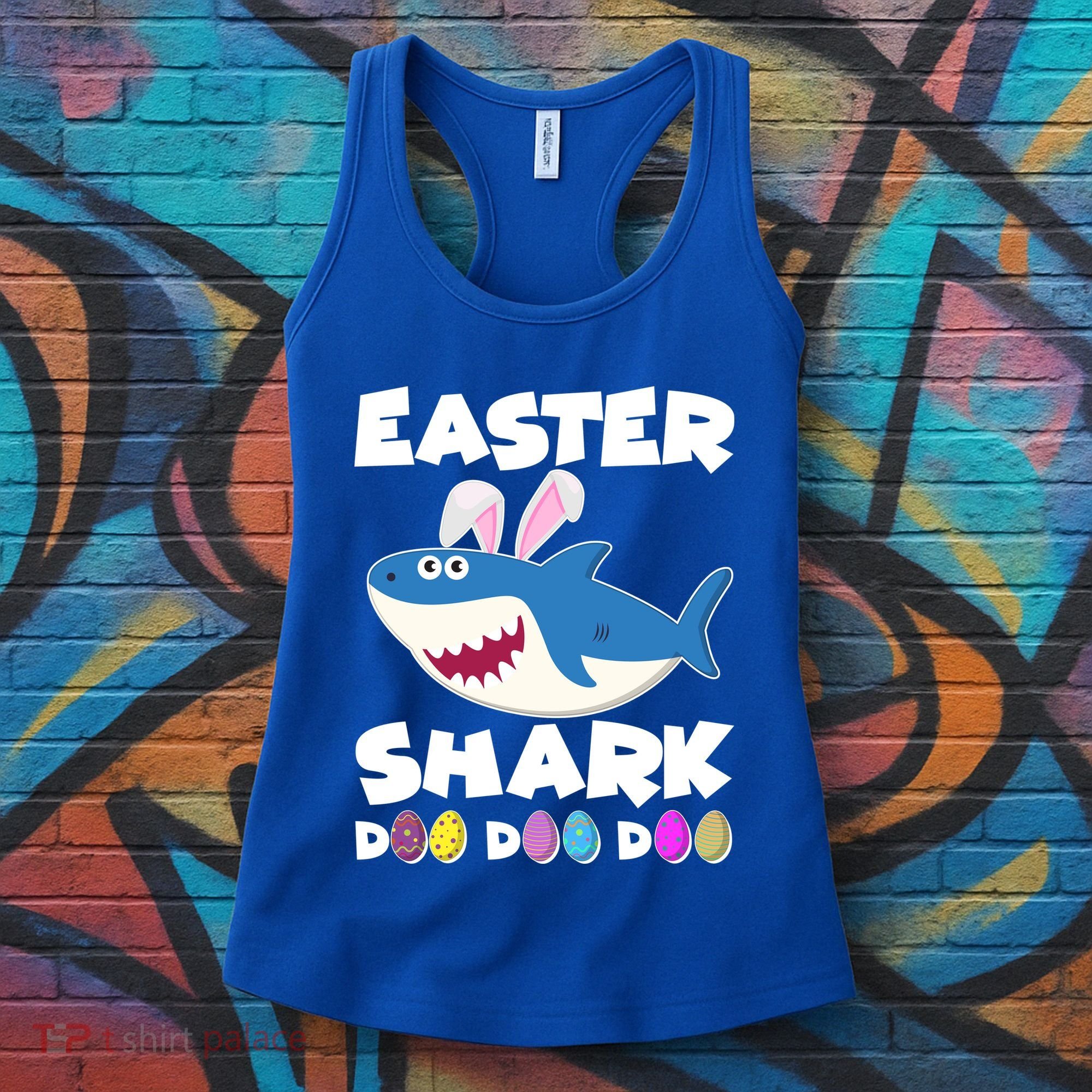 Easter Shark Doo Doo Doo Women's Tank Top
