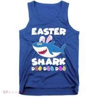 Easter Shark Doo Doo Doo Tank Top thumb 0