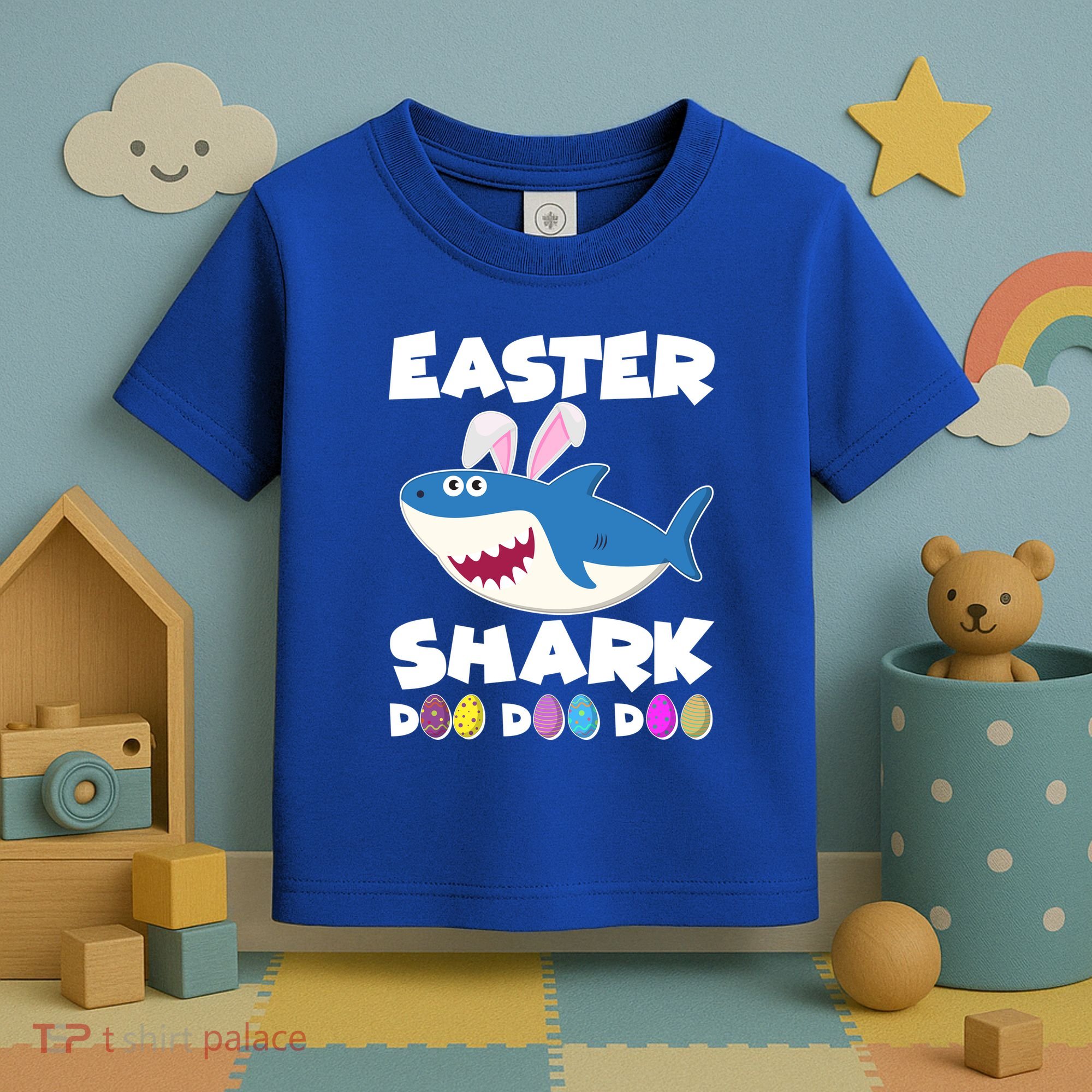 Easter Shark Doo Doo Doo Toddler T-Shirt