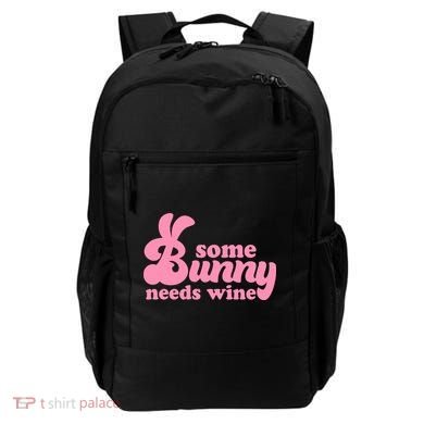 Easter Some Bunny Needs Wine Backpack