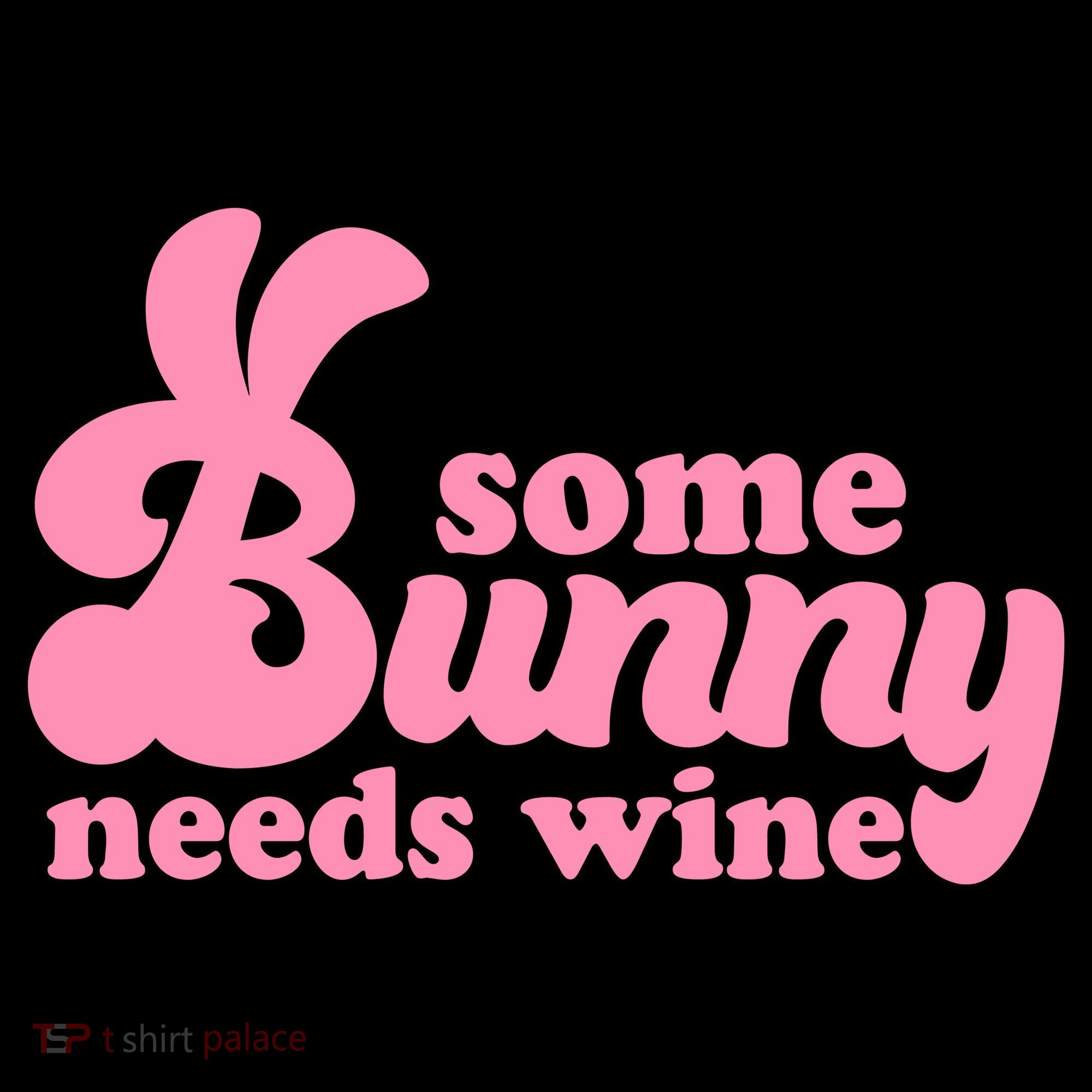 Easter Some Bunny Needs Wine Women's Hoodie
