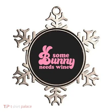 Easter Some Bunny Needs Wine Ornament