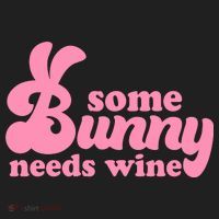 Easter Some Bunny Needs Wine Hat thumb 2
