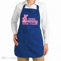 Easter Some Bunny Needs Wine Apron thumb 2