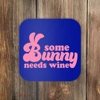 Easter Some Bunny Needs Wine Coaster thumb 0